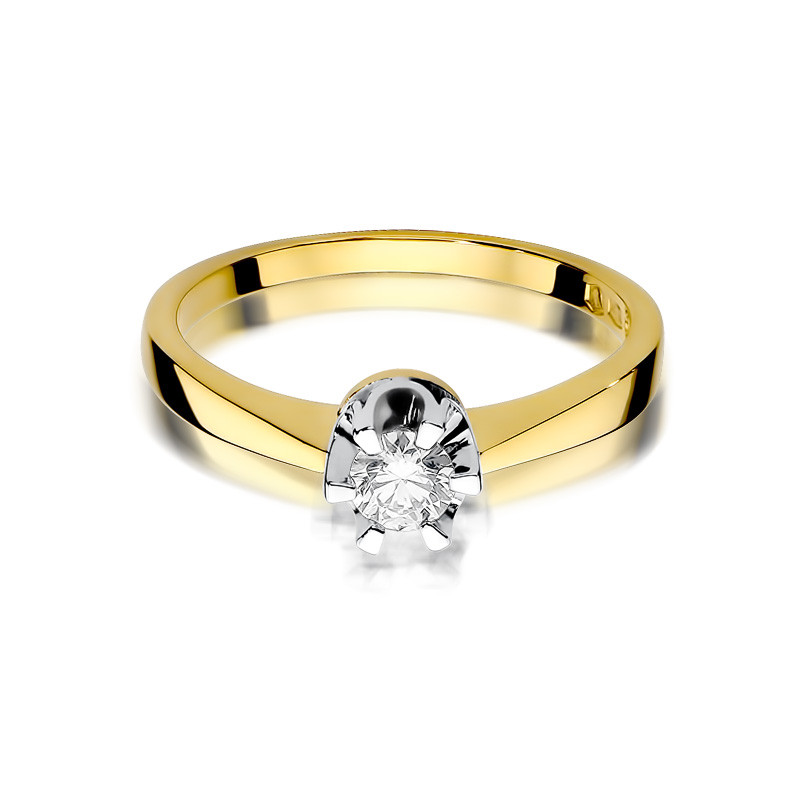 Zásnubní prsten ROYAL s diamantem BE W-408 ryzost 585