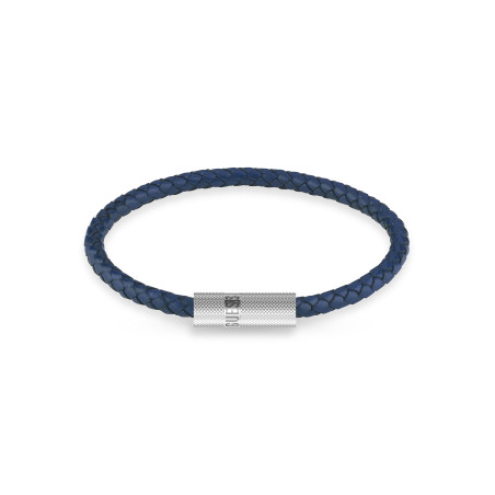 Męska Bransoletka Guess Stal/Skóra JUXB03238JWSTJB - JubilerSezam.pl