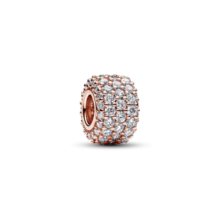 Charms Pandora Różowe Złoto Cyrkonie 782820C01 - JubilerSezam.pl