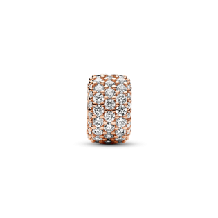 Charms Pandora Różowe Złoto Cyrkonie 782820C01 - JubilerSezam.pl