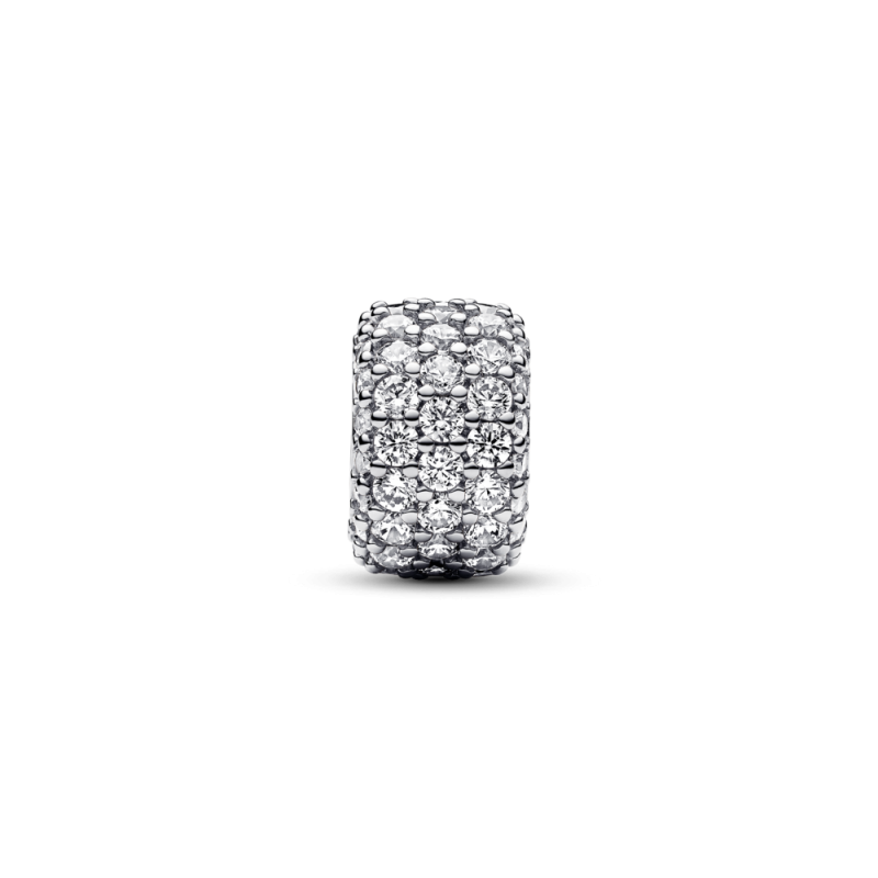 Charms wysadzany lśniącymi kamieniami Pandora 792820C01 próba 925