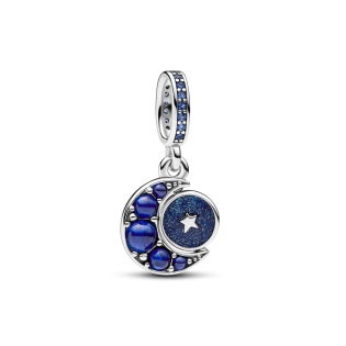 Charms Pandora Obrotowy Księżyc 792979C01 pr. 925 - JubilerSezam.pl