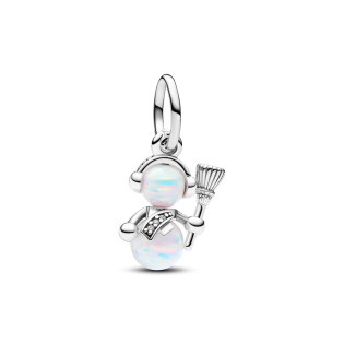Charms Pandora Opalowy Bałwan pr. 925 - JubilerSezam.pl