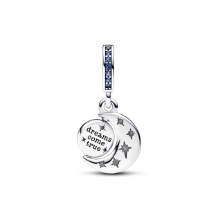 Charms Pandora Obrotowy Księżyc 792979C01 pr. 925 - JubilerSezam.pl