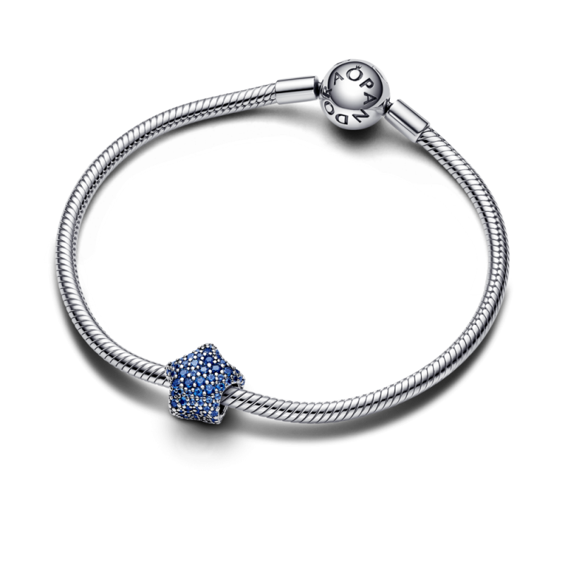 Charms Pandora Gwiazda Srebro 925 z Kryształami - JubilerSezam.pl