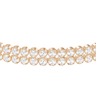 Bransoletka Swarovski Subtle Różowe Złoto 5224182 - JubilerSezam.pl
