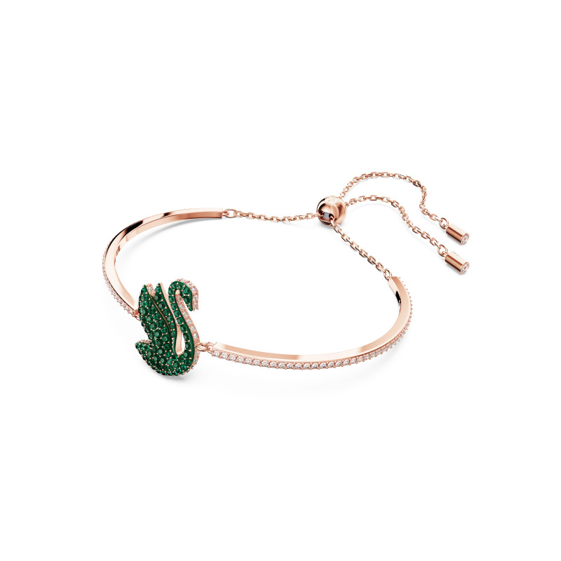 Bransoletka Swarovski Iconic Swan Bangle Różowe Złoto - JubilerSezam.pl