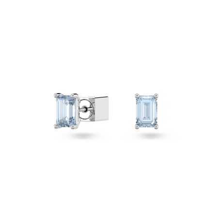 Kolczyki Swarovski Stilla Niebieskie Sztyfty 5639134 - JubilerSezam.pl