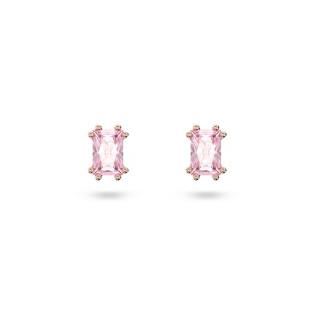 Kolczyki Swarovski Stilla Różowe Złoto 5639136 - JubilerSezam.pl