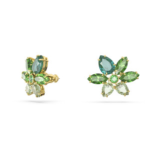 Kolczyki Swarovski Gema Zielone Kryształy - JubilerSezam.pl