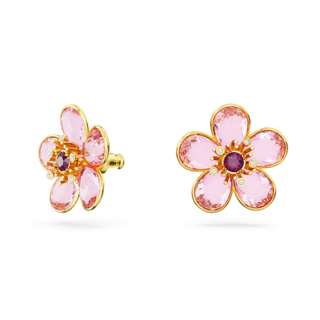 Różowe Kolczyki Florere Swarovski Sztyft 5656635 - JubilerSezam.pl