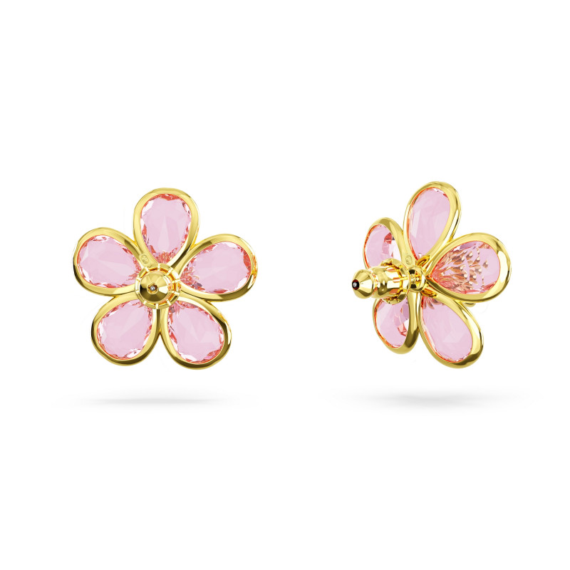 Różowe Kolczyki Florere Swarovski Sztyft 5656635 - JubilerSezam.pl