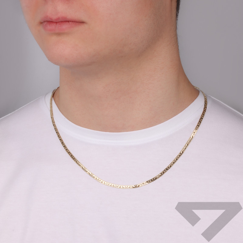 Zlatý řetízek vzor marina