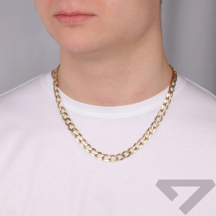 Zlatý řetízek panceř 585 | iSezam.cz