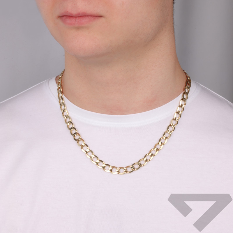 Zlatý řetízek vzor panceř ryzost 585