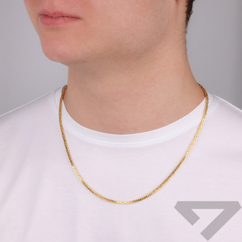 Zlatý řetízek královský vzor ryzost 585 | iSezam.cz