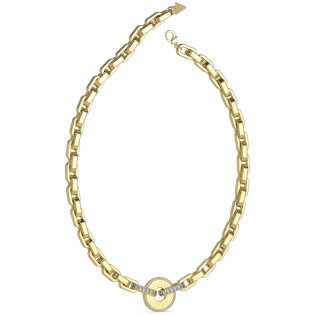 Naszyjnik Guess JUBN04074JWYG - Damski, złoty - JubilerSezam.pl
