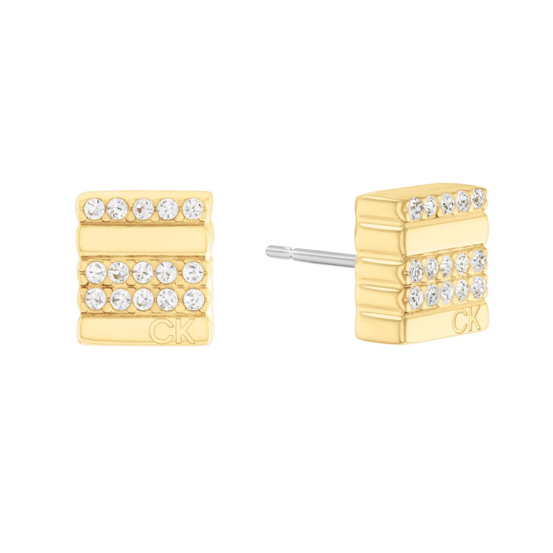 Kolczyki Calvin Klein 35000371 - Minimalistyczna Elegancja - JubilerSezam.pl