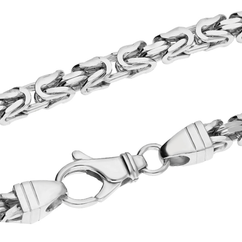 Stříbrný řetízek královský vzor 5mm Ag 925 | iSezam.cz