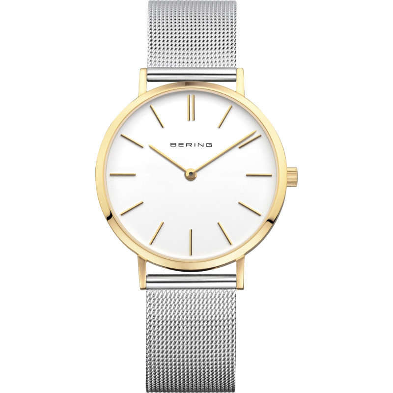 Zegarek Damski Bering 14134-014 – Elegancki Minimalizm Ze Szafirowym Szkłem - JubilerSezam.pl