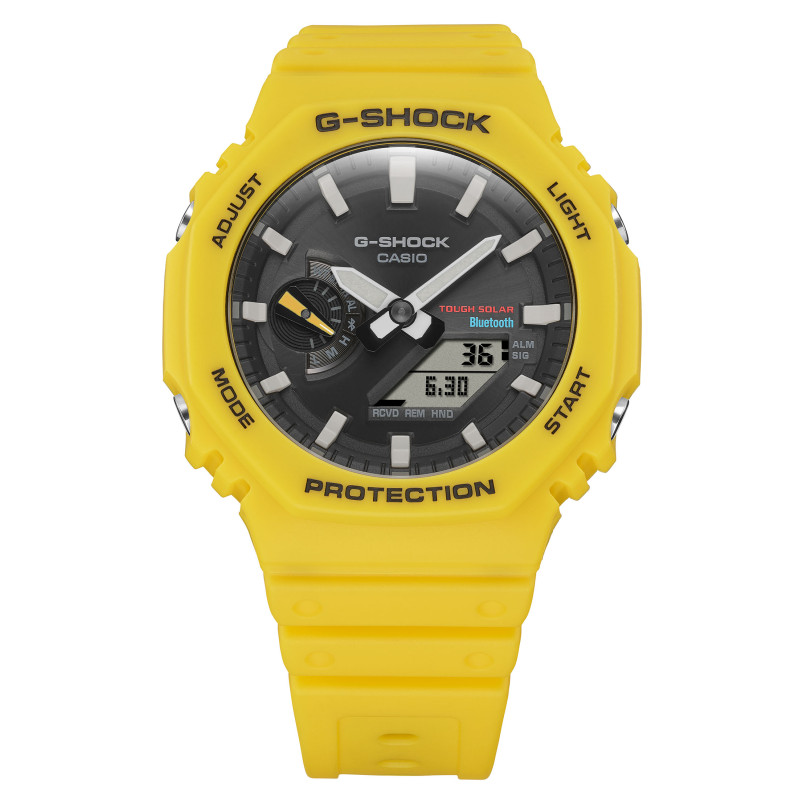 Zegarek Casio G-Shock GA-B2100C-9AER Żółty - JubilerSezam.pl