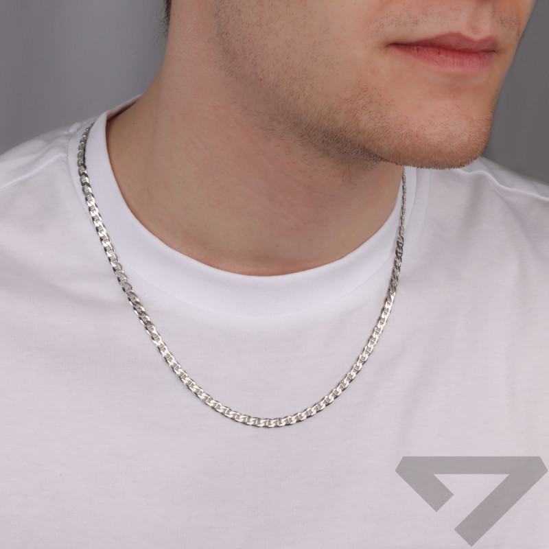 Stříbrný řetízek Gucci 5mm rhodiovaný | iSezam.cz