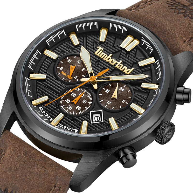 Męski Zegarek Timberland TDWGF0009603 Czarny - JubilerSezam.pl