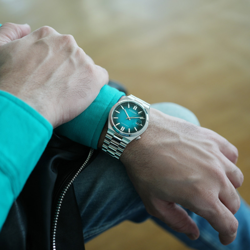 Zegarek męski Citizen Tsuyosa sapphire NJ0151-88X