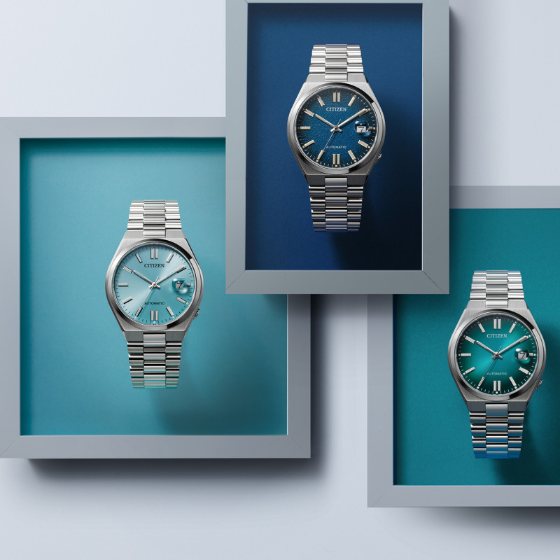 Zegarek męski Citizen Tsuyosa sapphire NJ0151-88X