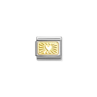 Element Nomination Serce w Promieniach - JubilerSezam.pl
