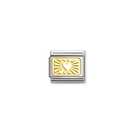 Element Nomination Serce w Promieniach - JubilerSezam.pl