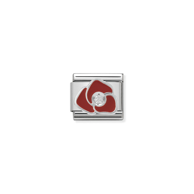Element Nomination Composable Czerwona roża NP 330305 05