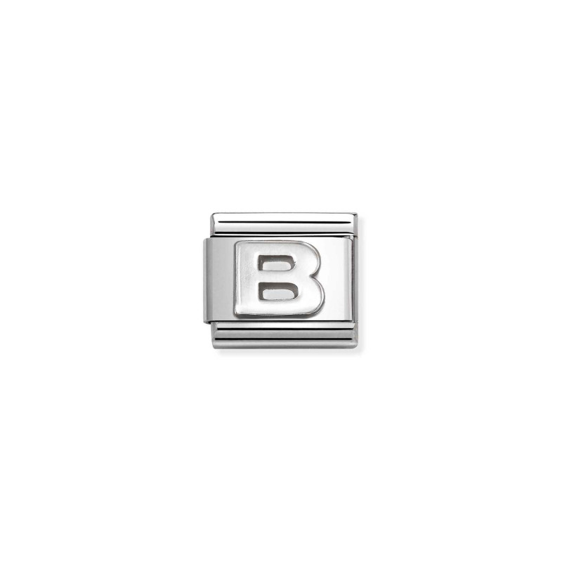 Element Nomination Composable Silver Literka B NP 330113 02
