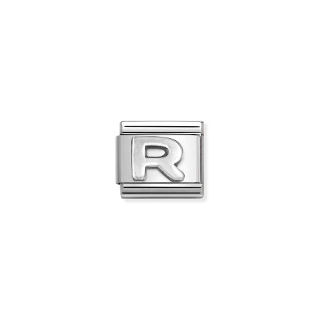 Element Nomination Composable Silver Literka R NP 330113 18