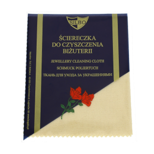 Ściereczka do czyszczenia złotej i srebrnej biżuterii - JubilerSezam.pl