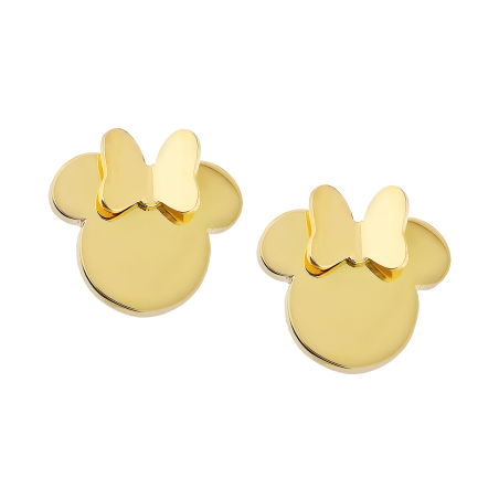 Kolczyki Myszka Minnie Disney dla Dziewczynki - JubilerSezam.pl