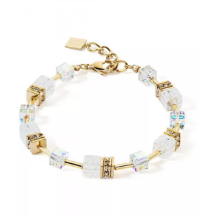 Bransoletka Coeur de Lion White-Gold - Kryształy Swarovski - JubilerSezam.pl