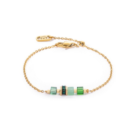 Bransoletka Coeur de Lion Green-Gold - JubilerSezam.pl