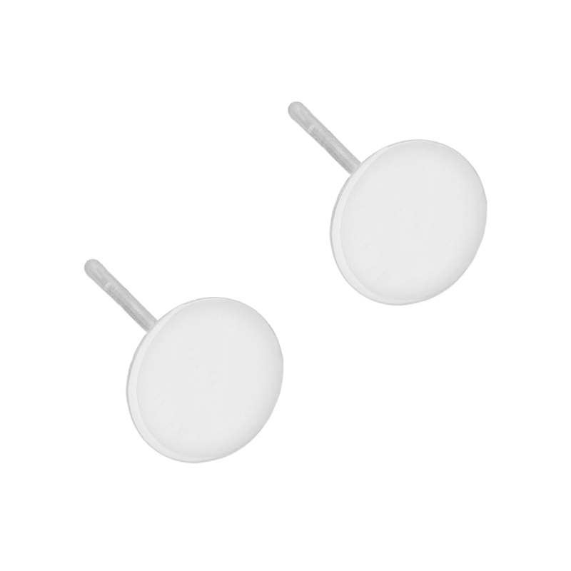 Stříbrné náušnice pecky 8mm ryzost 925 | iSezam.cz