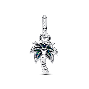 Charms Pandora Opalizująca Palma - Srebrna Zawieszka