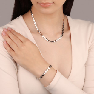 Stříbrný náhrdelník skládačka | iSezam.cz