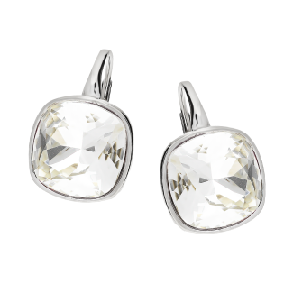 Stříbrné náušnice Swarovski | iSezam.cz