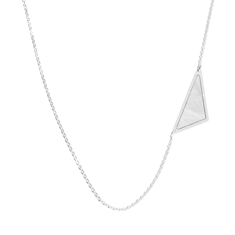Stříbrný náhrdelník Trojúhelník Rolo Ag 925 | iSezam.cz