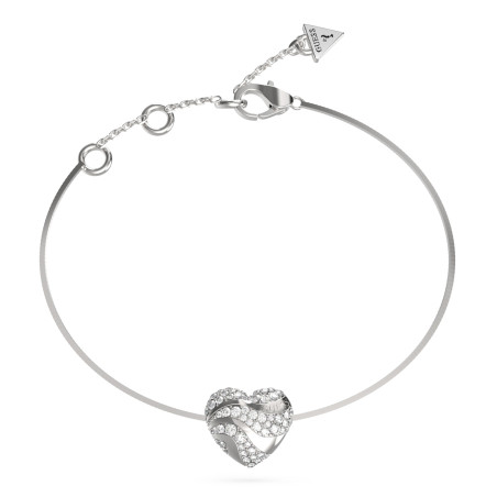 Bransoletka Guess JUBB04502JWRH Srebrna Stal - JubilerSezam.pl