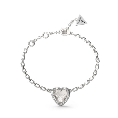 Bransoletka Guess JUBB04607JWRH srebrna stal - JubilerSezam.pl