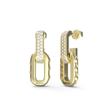 Złote Kolczyki Guess JUBE04582JWYG - JubilerSezam.pl