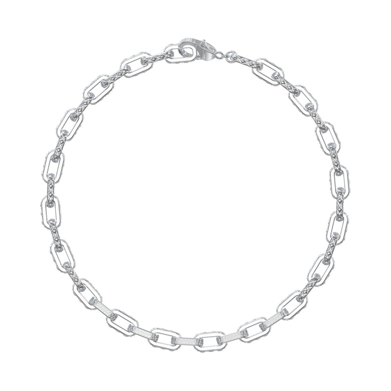 Stříbrný náhrdelník Guess JUBN04577JWRH | iSezam.cz