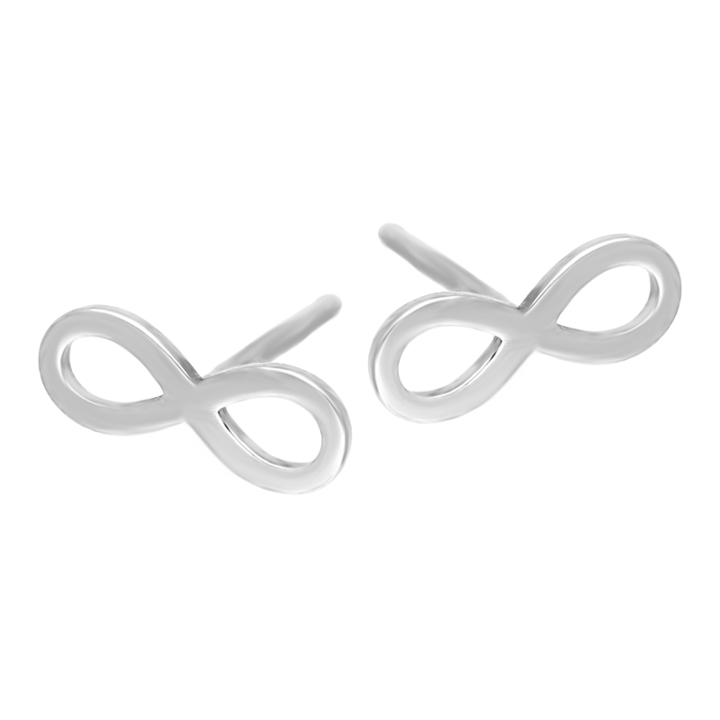 Stříbrné náušnice Infinity ryzost 925 | iSezam.cz