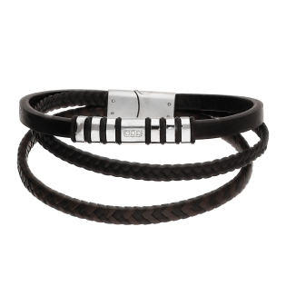 Pánský ocelový náramek s zirkony HS H-COOL111