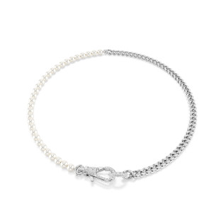Naszyjnik Swarovski Dextera z Kryształową Perłą - JubilerSezam.pl